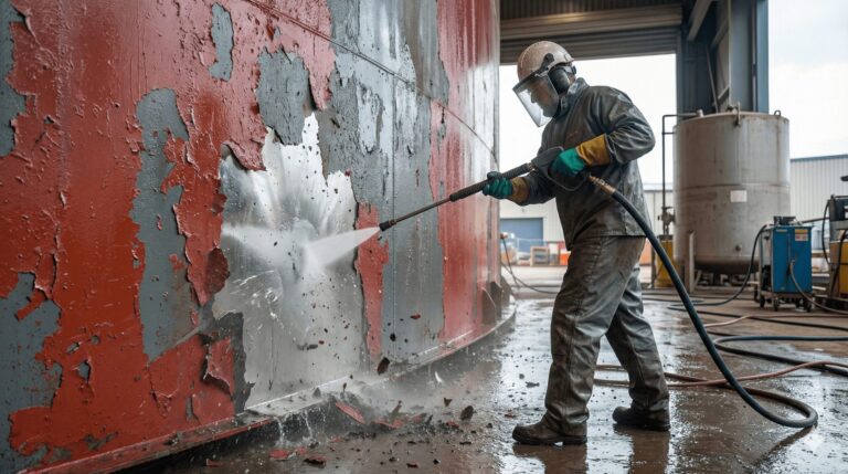 décapage peinture industrielle