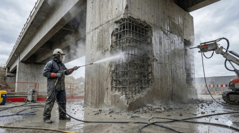 hydrodémolition béton