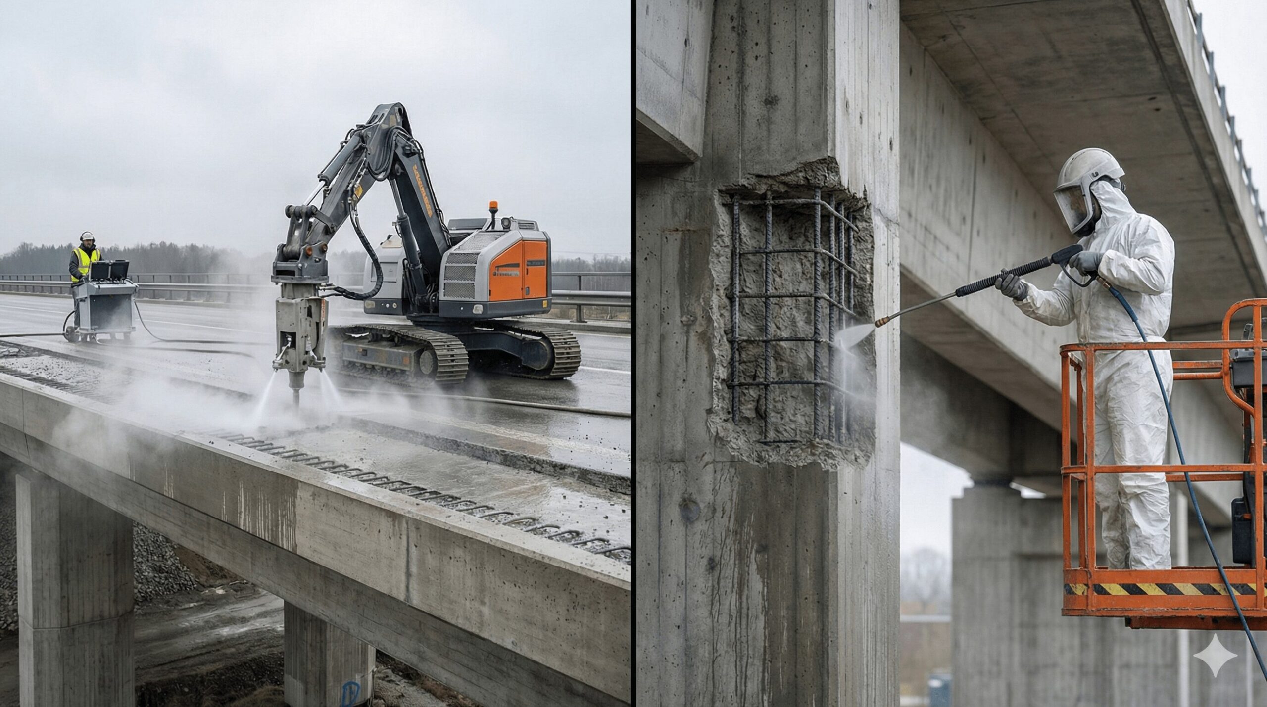 hydrodémolition béton
