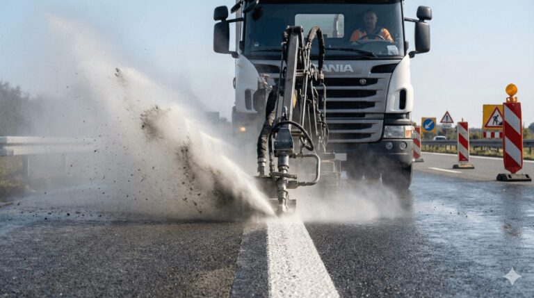 retrait marquage routier voirie